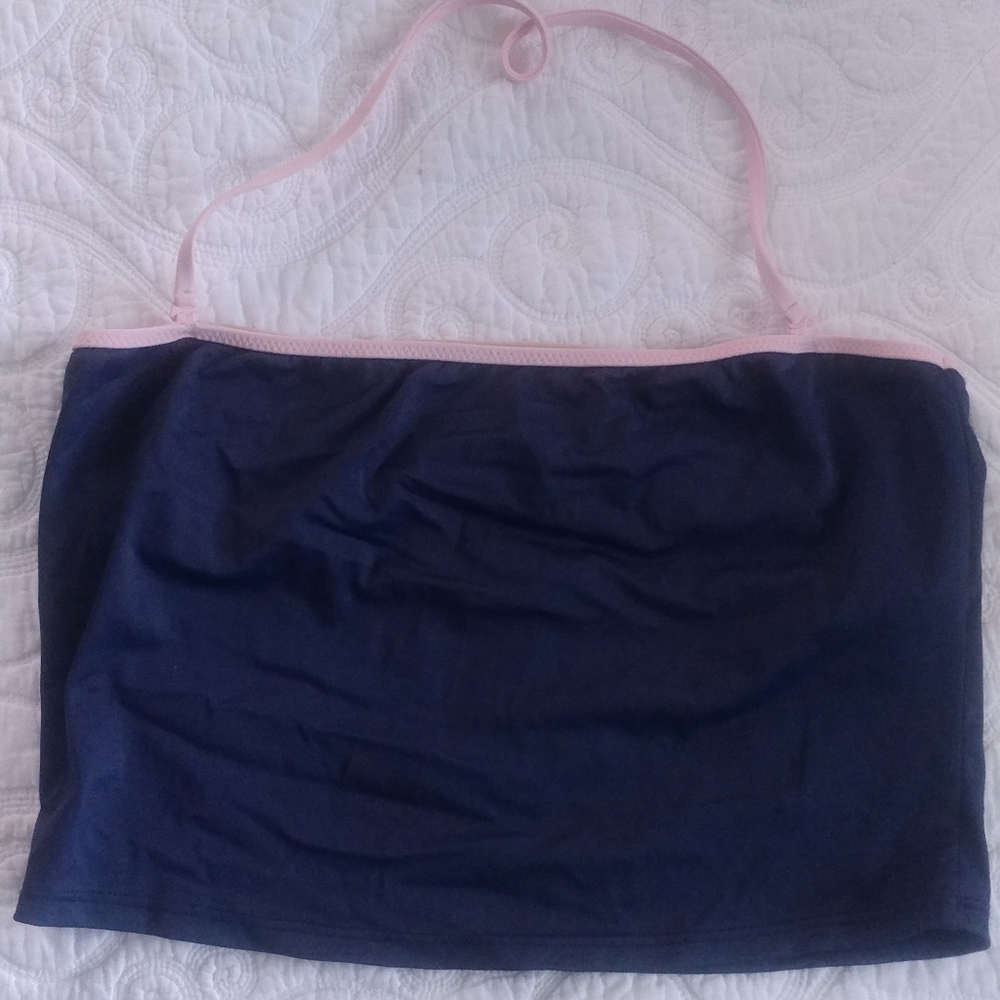 J Crew Tankini Top Large